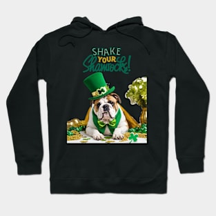 Happy St. Patrick's Day English Bulldog Hoodie